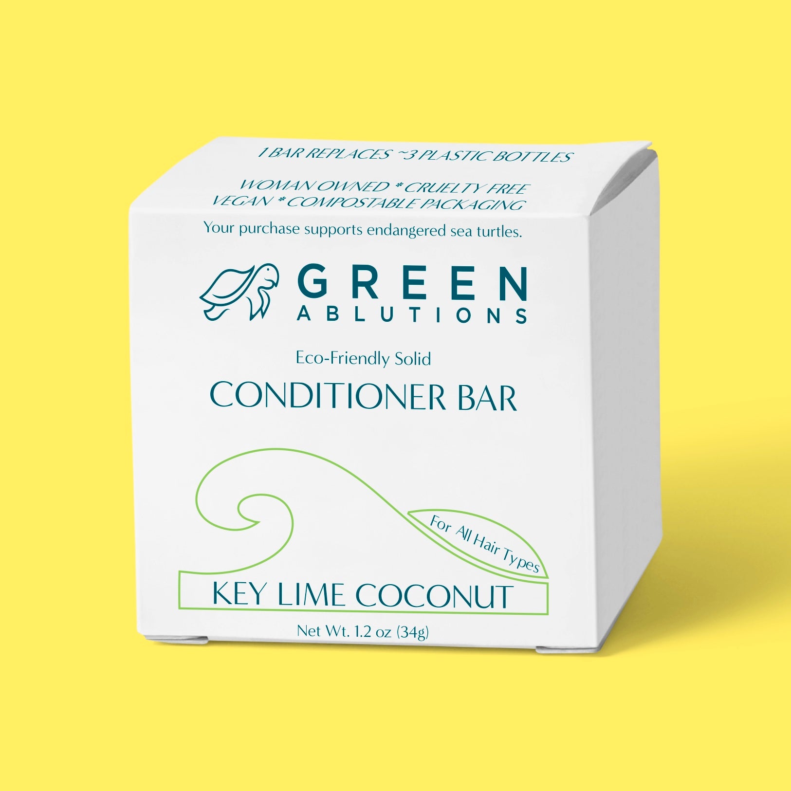 Key Lime Coconut Conditioner Bar